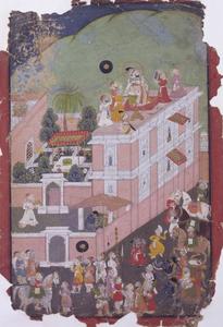 Maharana Jagat Singh II (1734-1751) of Mewar at the Festival of Holi