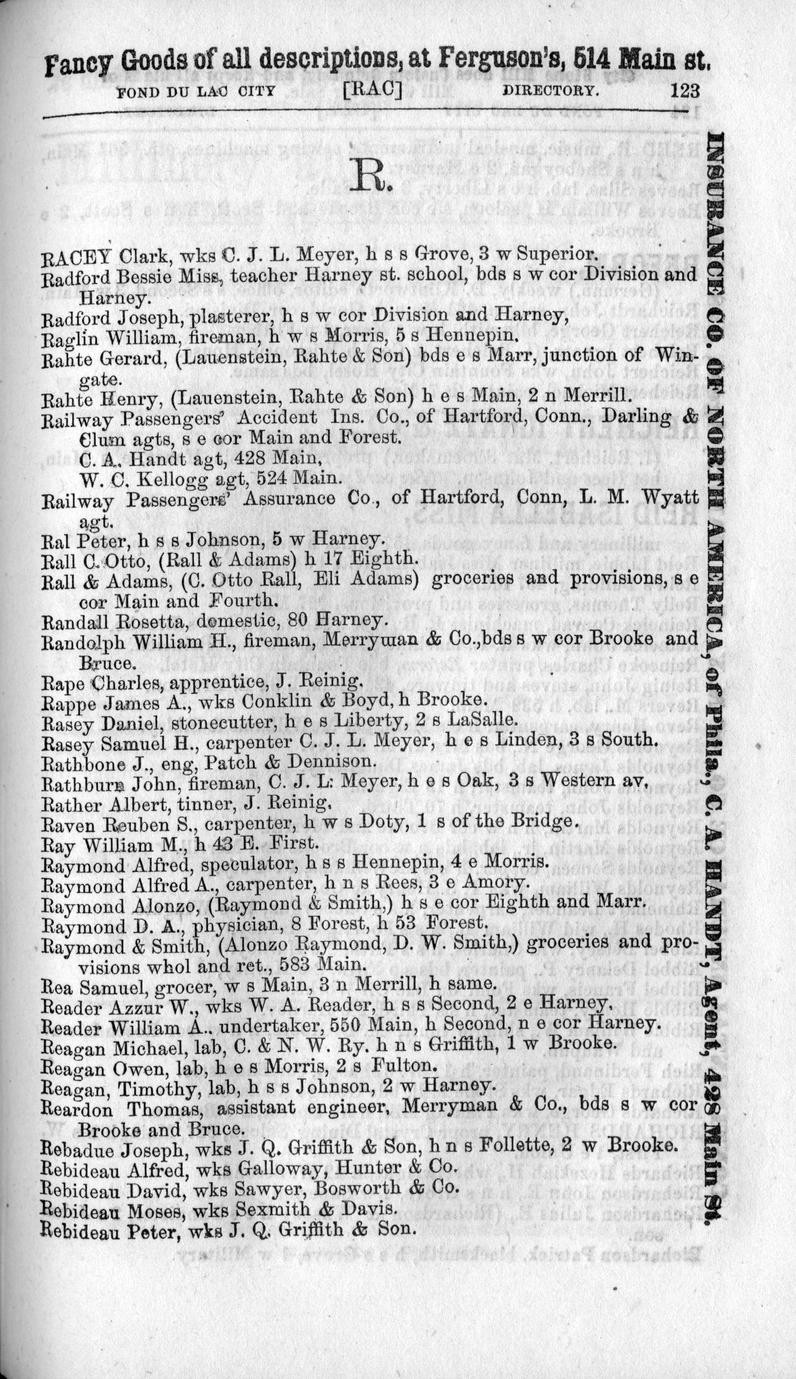Fond du Lac County gazetteer Full view UWDC UWMadison Libraries