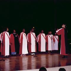 UW Gospel Choir at 1999 MCOR