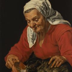 Old Woman and Cat