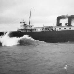 The Pere Marquette 17 in a gale