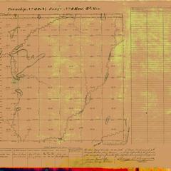 [Public Land Survey System map: Wisconsin Township 32 North, Range 08 East]