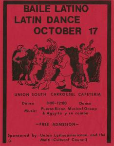 Poster for 1981 Baile Latino (Latino Ball)