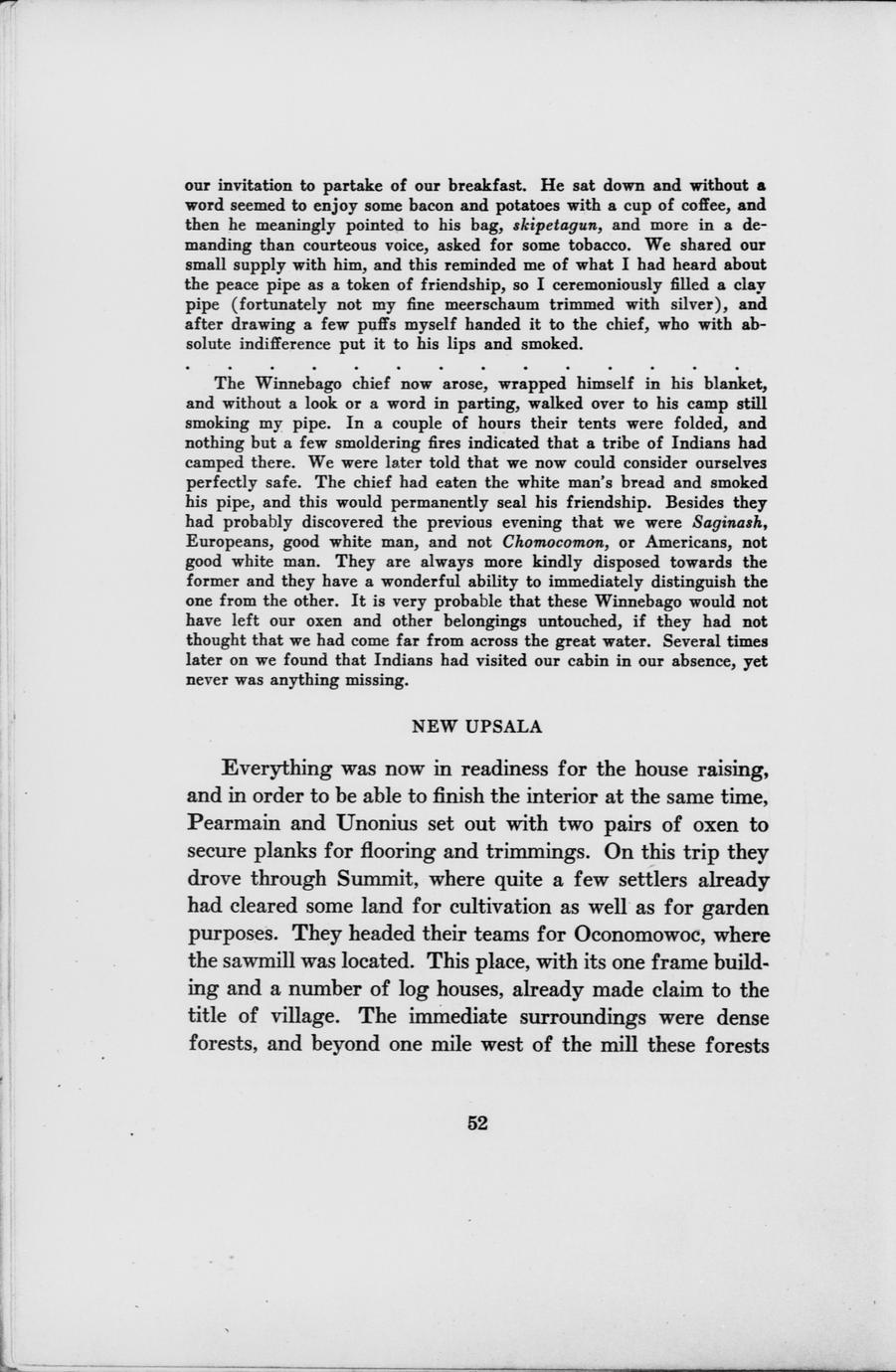 New Upsala, the first Swedish settlement in Wisconsin Full view UWDC UWMadison Libraries