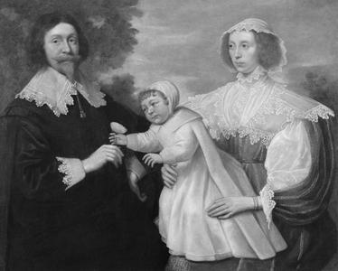 Portrait of a Gentleman, Lady, and Child