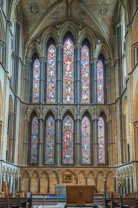 Worcester Cathedral interior Lady Chapel