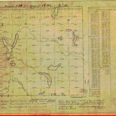 [Public Land Survey System map: Wisconsin Township 38 North, Range 14 West]