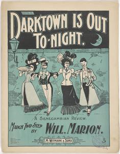 Darktown is out to-night : march and two-step