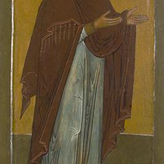 Virgin Mary, from Deësis (Intercession) Tier of Iconostasis