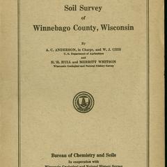 Soil survey of Winnebago County, Wisconsin