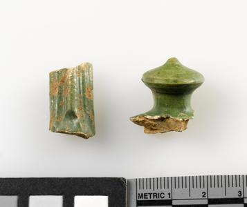 Handle and finial fragments