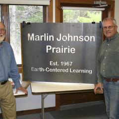 Marlin Johnson Prairie dedication ceremony