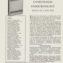 Textbook of Gynecologic Endocrinology advertisement