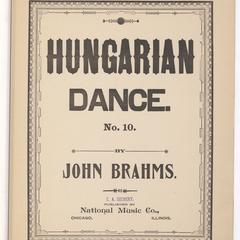 Hungarian dance no. 10