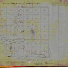 [Public Land Survey System map: Wisconsin Township 27 North, Range 04 West]