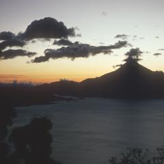Sunset over Lago Atitlán