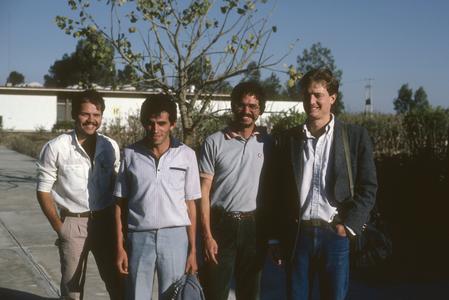 Ramón Cuevas, Manuel Rosales, Miguel Chazaro, and Bruce Benz