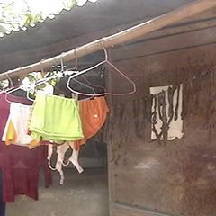 Drying clothes and meat