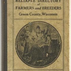 Prairie Farmer's directory of Green County Wisconsin