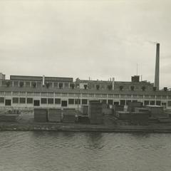 Hamilton Manufacturing Company as seen from across East Twin river looking west