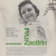 Zactirin advertisement
