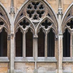 Lincoln Cathedral exterior cloister