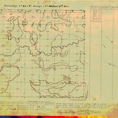 [Public Land Survey System map: Wisconsin Township 35 North, Range 20 East]