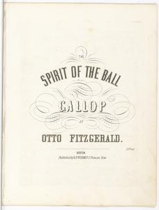 The Spirit of the ball galop