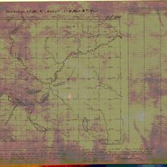 [Public Land Survey System map: Wisconsin Township 36 North, Range 08 West]