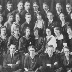1900s student group photograph