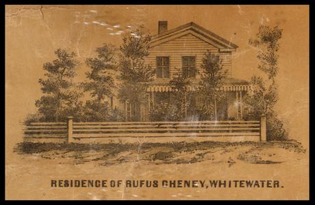 Residence of Rufus Cheney, Whitewater