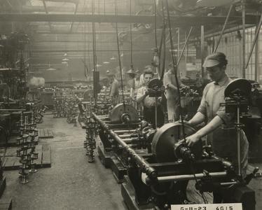 Nash Motors factory employees at work