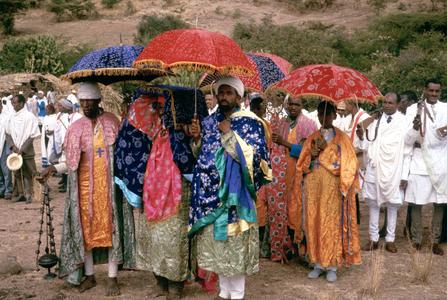 Oromo Men and a Few Amhara Local Landlords Who Were Close to the Spirit Medium (K'allu)