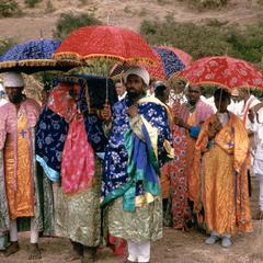 Oromo Men and a Few Amhara Local Landlords Who Were Close to the Spirit Medium (K'allu)