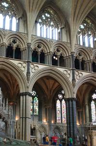 Lincoln Cathedral interior Angel Choir (retrochoir)