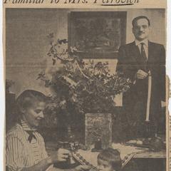 The Petrovich family with Christmas memories of Yugoslavia