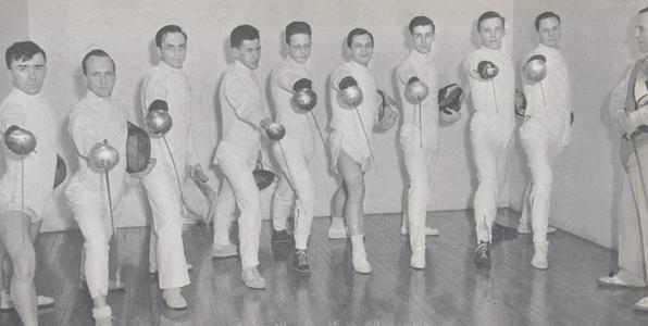1942 Fencing team
