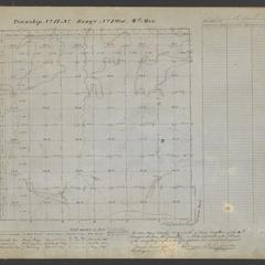 [Public Land Survey System map: Wisconsin Township 17 North, Range 01 West]