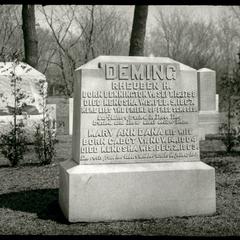 Rheuben H. Deming grave marker