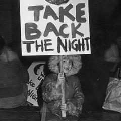 Take Back The Night rally