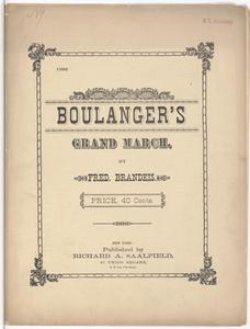 Boulanger's grand march