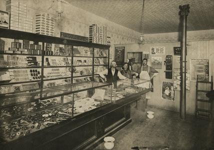 Wiecher's Pipes and Tobacco Shop, Waukesha, interior back