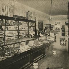 Wiecher's Pipes and Tobacco Shop, Waukesha, interior back