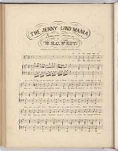 Jenny Lind mania