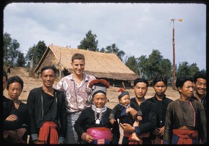 In Hmong (Meo) village