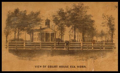 View of court house Elkhorn