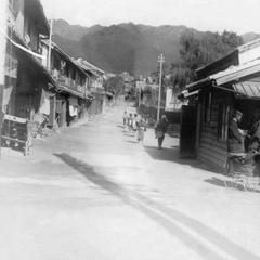 Japanese street scene.