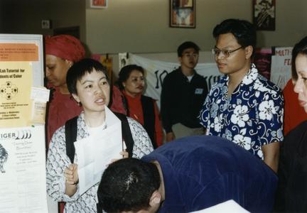 Students at 1999 Multicultural Graduation Reception