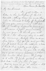 Lucy A. Hastings family correspondence, 1838, 1855-1874