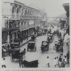 Escolta Street on the 4th of July, 1899, Manila